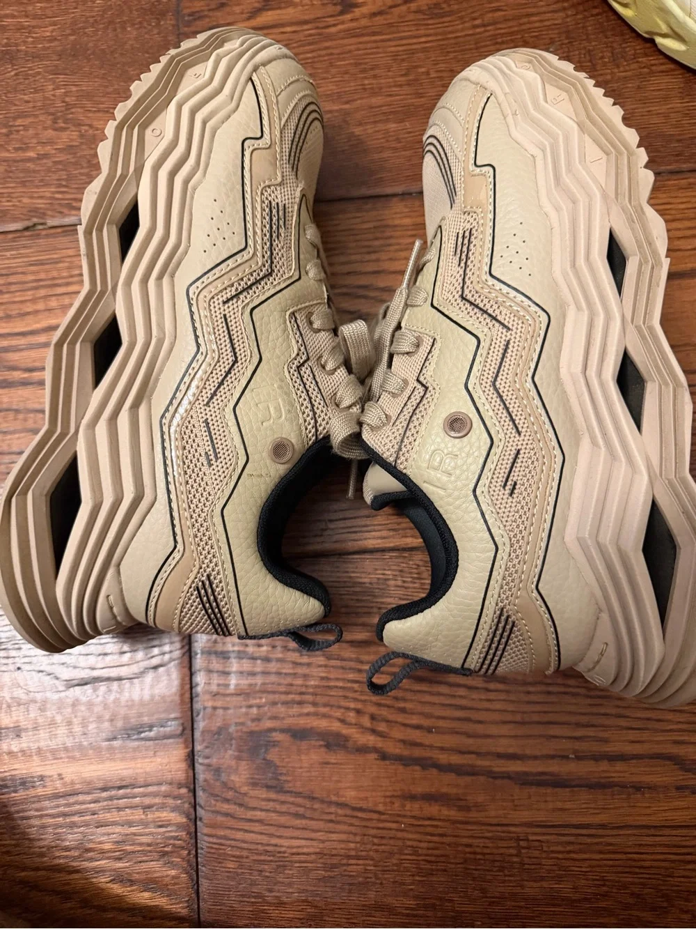 IRO Chunky Platform Sneakers in Tan